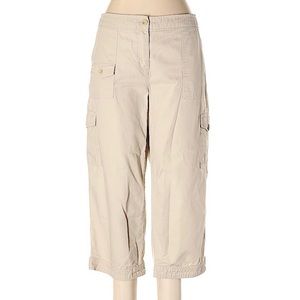 IZOD 100% Cotton cargo capris 10